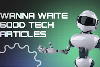 write SEO technical articles, ai, cybersecurity, technical blog