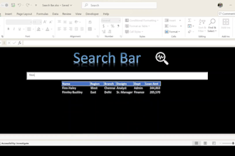 design custom excel tools and automation