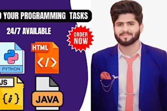write code,scripts,assignments in python java c cpp sql,programming projects
