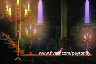 2d cartoon music animation animated video youtube intro anime short game trailer