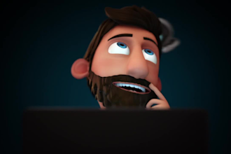 animate 3d character design 3d cartoon animation 3d music video 3d show