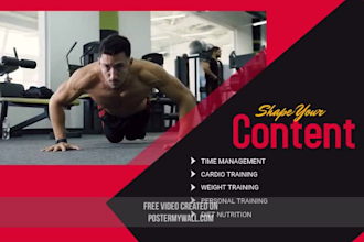 write fitness website contents and blogs