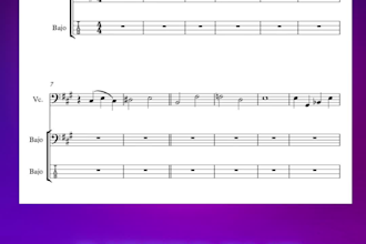 transcript any audio music you need to a music sheet