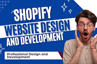 shopify ecommerce website development, ecommerce website shopify store design