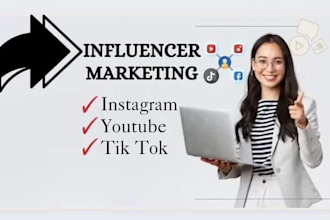 find instagram youtube tiktok influencer for marketing