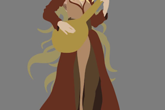 draw your character full body or portrait, no ai