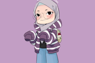create your cute chibi character