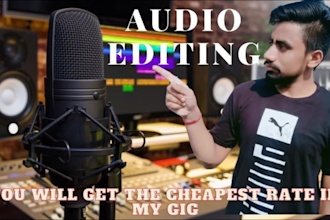 edit, remove noise, clean, repair, and improve your video