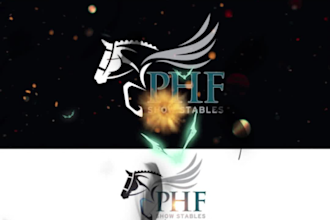 make a exclusive horse logo design