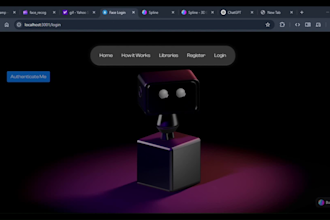 build responsive full stack web apps using react and python