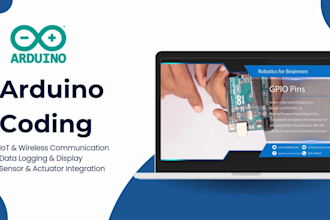 provide custom arduino code for your electronics projects