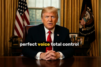create realistic talking animation avatars, promo video or podcast
