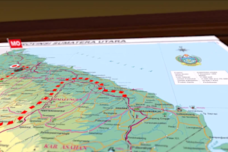 make travel maps animation