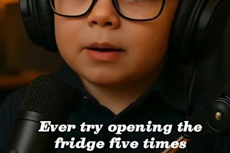 create baby podcast video  baby talking podcast viral ai baby podcast video