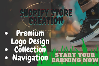 create a shopify drop shipping store and shopify website