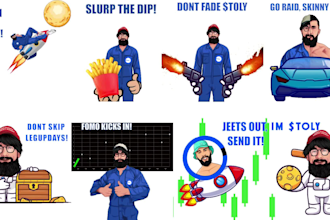make animated GIF stickers for telegram and whats app