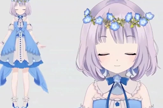 draw and rig live 2d vtuber model 3d vtuber commission