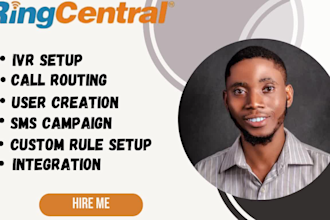 setup ringcentral tcr ringcentral ivr ringcentral expert phone system set up