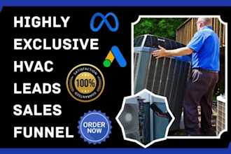 generate highly exclusive hvac leads roofing installation plumbing repairs leads