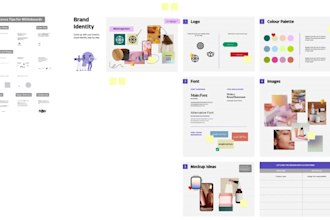 make your brand identity and create a style guide