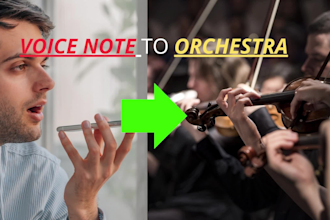 turn your voice note into an epic orchestral track