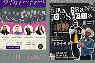design a stunning flyer for your event, sale, or promotion