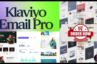 setup klaviyo email marketing campalgn, klaviyo email flows, shopify marketing