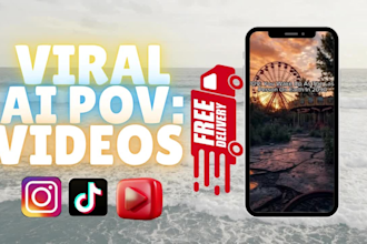 create viral faceless history ai pov videos for shorts, tiktok, instagram reels