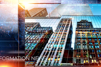 create modern and simple news intro animation