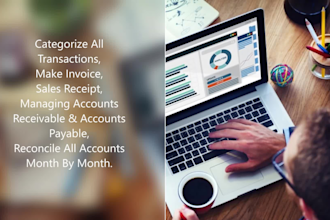 provide accounting and bookkeeping services on qbo, xero