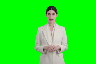 generate a breaking news video featuring an ai spokesperson
