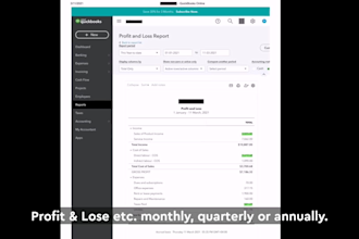 be your accountant using quickbooks online
