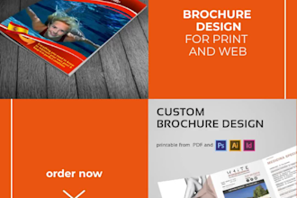 do print ready professional brochure designs
