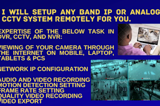 troubleshoot cctv cameras nvrs dvrs remotely