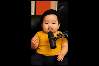 do viral ai baby podcast videos editing using kling synthesia pictory heygen ai