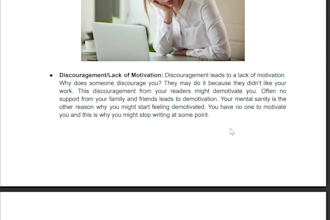 content writing and proofreading
