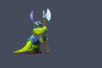 develop and animate 2d spine character, character rigging in unity for 2d games