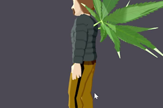 model and texture decentraland wearables and make emotes animations