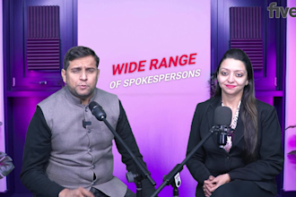 create a podcast style promotional video for your business