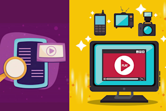 create a 2d animated explainer video, brand commercial video