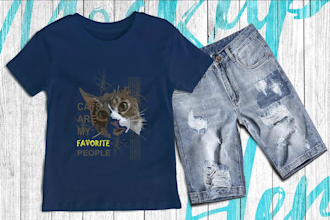 create awesome t shirt design