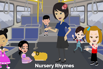 create bible animation and rhymes stories for kids