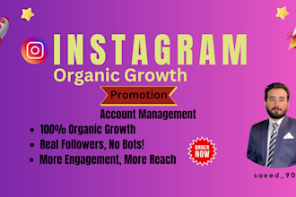 do instagram marketing and grow followers organically