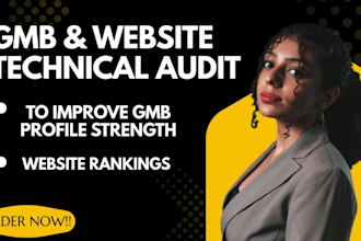 help you audit your google my business profile local seo optimization