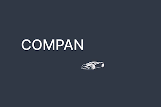 make ai car animation logo,professional bussines car design
