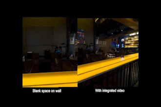 create virtual tour integrating 2d video inside, exe format
