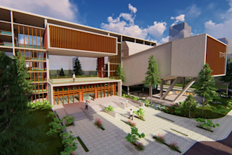 create architectural 2d drawings, 3d modeling and rendering