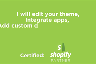 remove bugs from shopify website, fix errors