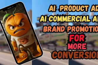create ai commercial ads, ai product ads, and brand promotion videos