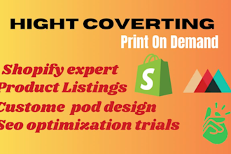 create shopify print on demand pod store with printify